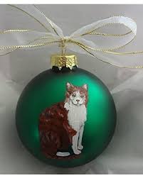 Ornament is a calico cat holding a white heart. Find The Best Deals On Calico Cat Hand Painted Christmas Ornament Can Be Personalized With Name