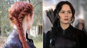 Try it and send me a picture! Hunger Games Hair Tutorial Katniss Mockingjay Battle Braid Youtube