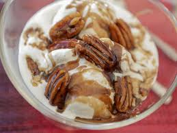 Bourbon Maple Pecan Sundae Recipe Sundae Recipes Food Maple Pecan