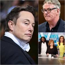 Elon Musk compra la compañía AB*C por 790 millones de dólares y cancela  "The View" después de que Alec Baldwin lo llamara 'imbécil' en el programa.