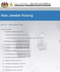 Selamat datang ke portal rasmi suruhanjaya perkhidmatan pendidikan malaysia. Jawatan Kosong Di Suruhanjaya Perkhidmatan Negeri Terengganu Appkerja Malaysia