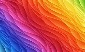Red, yellow,blue, and red scribble painting in flat photography. Hd Wallpaper Blue Red Yellow And Green Wavy Wallpaper Abstraction Background Wallpaper Flare