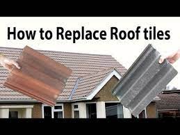 Or look into zinc strips that can be installed at roof peaks and will eventually eliminate the problem. How To Replace Broken Common Interlocking Roof Tiles Roof Tiles Roof Replace Roof