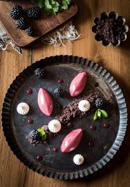 Pin By Williams Bethany Blogs On Food Plating In 2020 Chocolate Crumble Gourmet Desserts Dessert Decoration