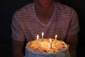 Person holding Birthday Cake with four candles image - Free stock photo -  Public Domain photo - CC0 Images