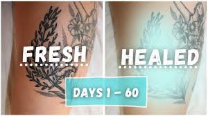 I got a new tattoo sleeve done in thailand, and i thought i'd vlog the. Fresh Vs Healed Tattoo Day To Day Healing Process Youtube