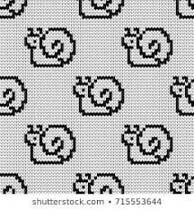 Gestrickte Nahtlose Muster Pfoten Stock Vektorgrafik Fahig 313334162 2020 Baby Knitting Patterns Dikis Ornegi Kanavice Ornekleri