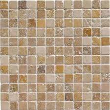 Hyfanstr peel and stick tiles stick on tiles, kitchen splashback self adhesive wall tiles mosaic tile stickers 10 sheets. Original Style Mosaics Mixed Travertine 2 3 305x305mm Ew Vmtm23 Mosaic Tile
