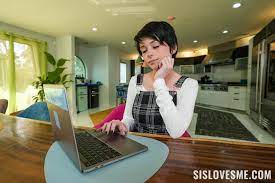 Alt stepsister Kitty Lynn has fun sucking and riding a big hard cock in pov  12 photos