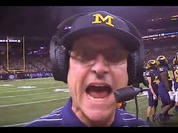 Angry Jim Harbaugh hilariously GOES OFF