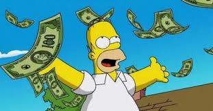 Cartoon humor about money is ideal for reprint in books about finance and investing, newsletters, magazines, brochures and print ads. An Inside Look At The Finances Of The Simpsons Work Money