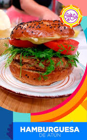 Hamburguesa De Atun En 2020 Comida Mejores Recetas Jitomate