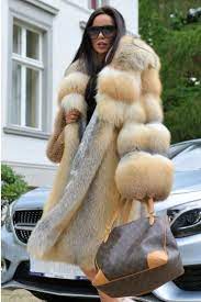 Fox Fur Coat Women Winter Luxury Overcoats High Qulaity Natural Gold Island Fox Fur Jackets Whole Sk Fur Coats Women Fur Coat Fox Fur Jacket