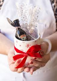 Win Your Office Holiday Gift Exchange Boozy Baileys Chocolate Mug Cake Kit Holiday Office Gifts Holiday Gift Exchange Office Christmas Gifts