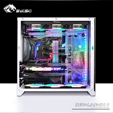 Black And White Lian Li Pc Build Aliexpress Com Buy Bykski Rgv Lan O11 Waterway Boards Kit For Lian Li Pc O11 Dynamic Case Rbw Waterway Board C Computer Gaming Room Acrylic Board Custom Pc