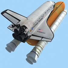 Endeavour Space Shuttle 3d Model Space Shuttle Challenger Space Shuttle Shuttle Challenger