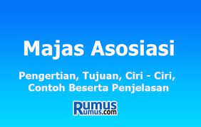 Majas Asosiasi Pengertian Tujuan Ciri Ciri Contoh Beserta Penjelasan