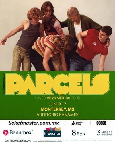 Parcels llega a México por primera vez y conquista a la escena indie con su show en Campo Marte