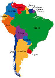 Pt estiveram presentes representantes de 12 países da américa central e do sul. Paises Da America Do Sul Toda Materia