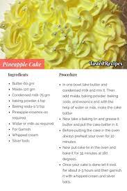 Bake A Pineapple Cake At Home Pineapple Cake Recipe Tastedrecipes Recipe Pineapple Cake Recipe Pineapple Cake Cake Recipes