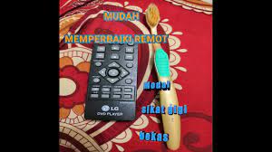 Tenang, kamu bisa mengatasinya dengan aplikasi remot tv lewat ponsel. Cara Memperbaiki Remot Dvd Dengan Mudah Dan Murah Youtube