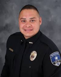 Please congratulate Officers Kyle Erickson and Justin Hernandez as the  officers of the month for August and September. Chris' Service Muffler Shop  pledged to recognize our outstanding officers' efforts monthly and provide