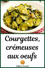 Courgettes Cremeuses Aux Oeufs La Recette Facile En 2020 Recettes De Cuisine Recette Recette Facile