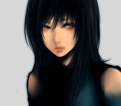 A black haired mother with green eyes and a father with brown hair and hazel eyes can have babies with different colored hair and eyes. Images Of Cute Anime Girl Black Hair Green Eyes