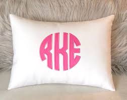 Simply leave a message on their facebook page letting them know what you are wanting to. Custom Monogrammed Home Decor And Gifts By Sewprettymonogramsco Monogram Pillows Custom Monogram Dorm Decorations