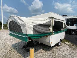 Select a state alabama alaska alberta arizona arkansas british columbia california colorado connecticut delaware florida georgia hawaii idaho illinois indiana iowa kansas kentucky louisiana maine manitoba. New Or Used Fold Down Tent Campers For Sale Camping World Rv Sales