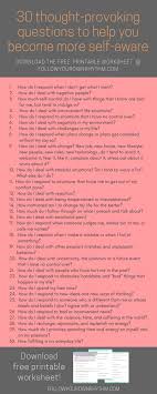 30 Thought Provoking Questions To Become More Self Aware Follow Your Own Rhythm Self This Or That Questions Positivity