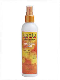 Amazon Com Cantu Shea Butter Coconut Oil Shine And Hold Mist 8 Fluid Ounce Curl Enhancers Beauty