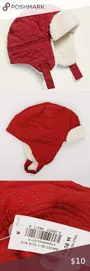 Nwt Old Navy 12 18 Mo Heart Sherpa Trapper Hat Nwt Old Navy 12 18 Mo Red Quilted Heart Sherpa Lined Trapper Hat Clothes Design Kids Outfits Fashion Design