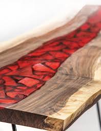Crystal Clear Bar Table Top Epoxy Resin Coating For Wood Tabletop Wood Resin Epoxy Resin Resin Furniture