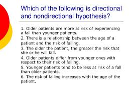 The null hypothesis is sometimes called the no difference hypothesis. Formulating Hypothesis In Nursing Research