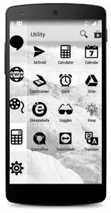 Tema yang kami pilih adalah minimalis dengan pilihan warna hitam dan putih sesuai dengan warna saya dan isteri memilih warna putih dengan kombinasi warna hitam untuk rumah kami kerana. Gtheme Tema Hitam Putih Android Untuk Yang Buta Warna Goblooge