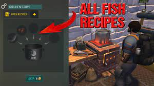 All Fish Recipes Ldoe Last Day On Earth Youtube