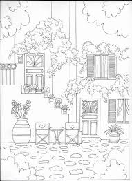 Maison Printemps A Imprimer Marie Claude Fontaine Color Diagram Art