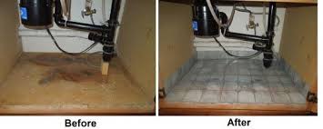 Start by clearing out the area under your sink and then check for the following How To Replace Rotted Wood Under A Kitchen Sink Kitchen Sink Diy Kitchen Sink Remodel Diy Kitchen