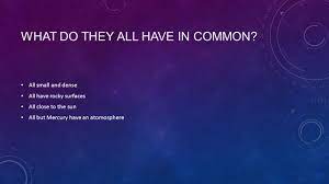 The Inner Planets What Do They All Have In Common Q Which Planet Is Largest Q Which Planet Has The Most Moons Q Which Planet Is Most Similar Ppt Download