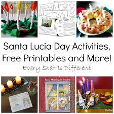 Santa Lucia Day Activities Free Printables And More Every Star Is Different 3434553133 📱 abierto de lunes a sábado!!! santa lucia day activities free