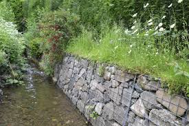 Church Stretton Stone Walls Garden Landscaping Retaining Walls Gabion Retaining Wall