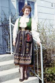 17th of may is the norwegian independence day!! Bunad Fra Nordfjord Ammerud Oslo 17 Mai 1964 Norsk Folkemuseum Digitaltmuseum