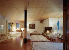 The handle of on the door leading to the patio is one the interiors were elegantly furnished in every detail. 48 Alvar Aalto Interior Ideas