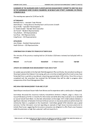 Agenda of Ordinary Council Meeting