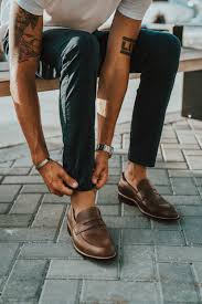 Lincoln Natural Loafers Men Outfit Loafers Men Stylish Mens Outfits