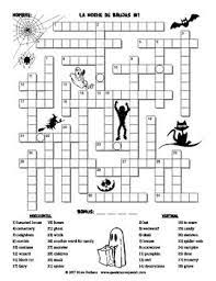 Download them, print them and have fun learning spanish. Free Spanish Halloween Crossword Puzzle La Noche De Brujas En Espanol