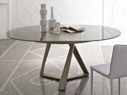The frame is crafted from solid mindi ash. Bontempi Millennium Round Extendable Dining Table Dining Tables Beadle Crome Interiors