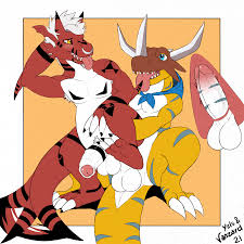 Rule34 - If it exists, there is porn of it  digimon (species), growlmon   4171084