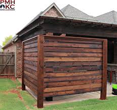 Custom Cedar Wood Privacy Wall Around A Hot Tub Hot Tub Backyard Hot Tub Outdoor Hot Tub Landscaping